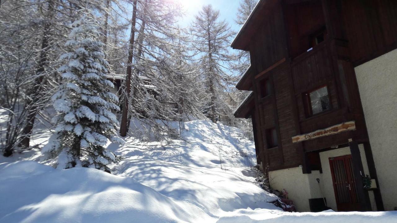 Chalet Les Arolles Лез-Ор Экстерьер фото